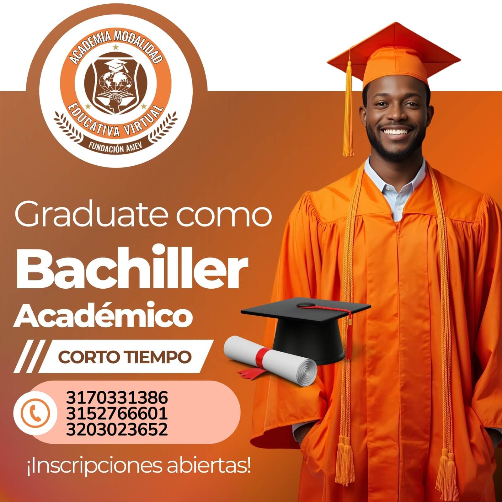 Bachiller en corto tiempo