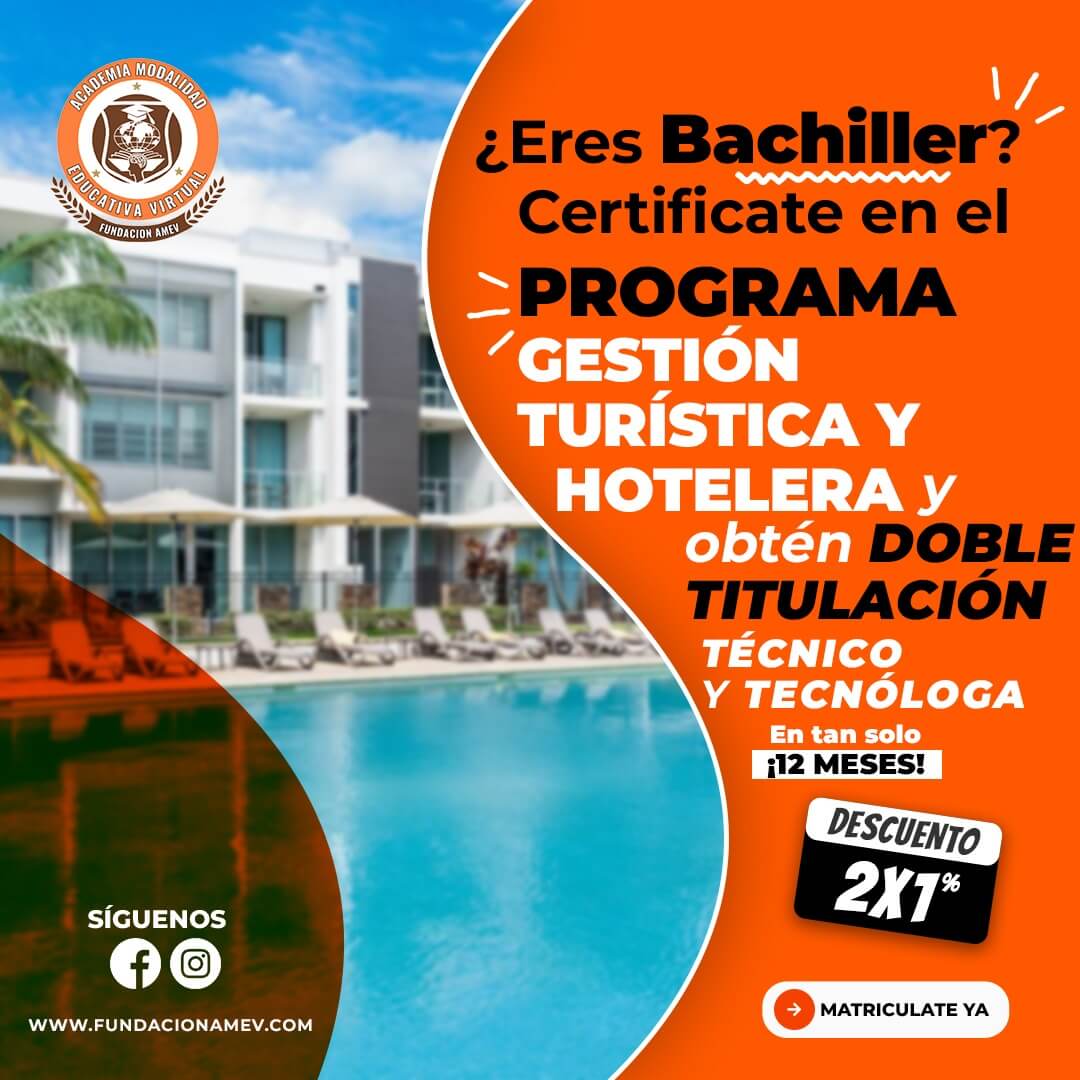Doble titulacion bachiller y Gestion turistica y hotelera